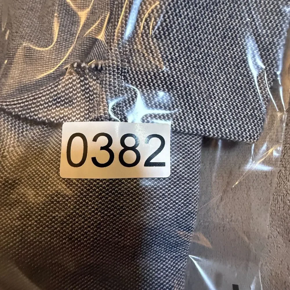 J.Crew grey Flex Pique Polo - Size M - 0382